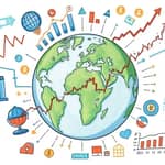 Ações e a Economia Global: Uma Relação Complexa