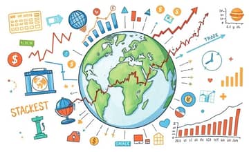 Ações e a Economia Global: Uma Relação Complexa